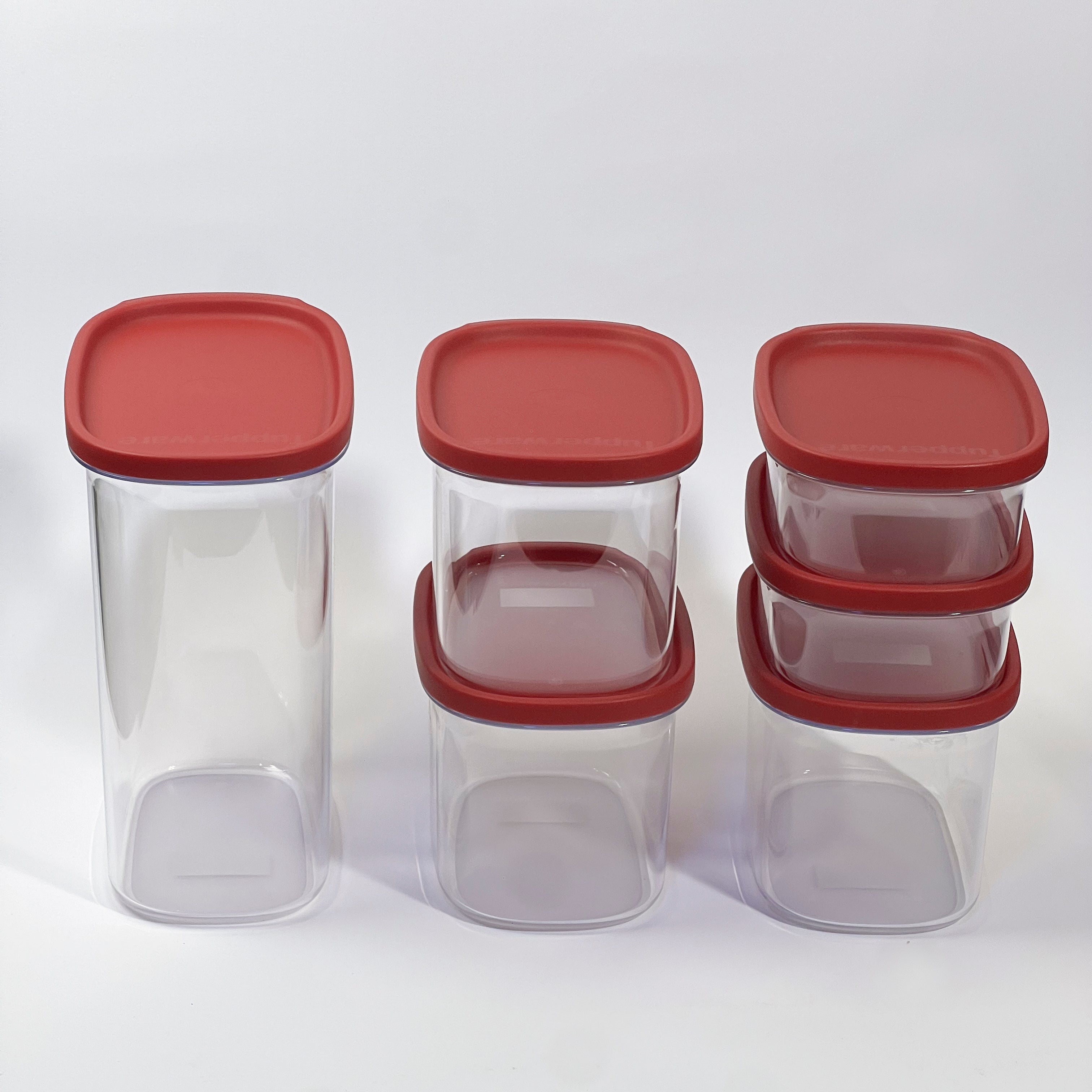 Ultra clear pantry set