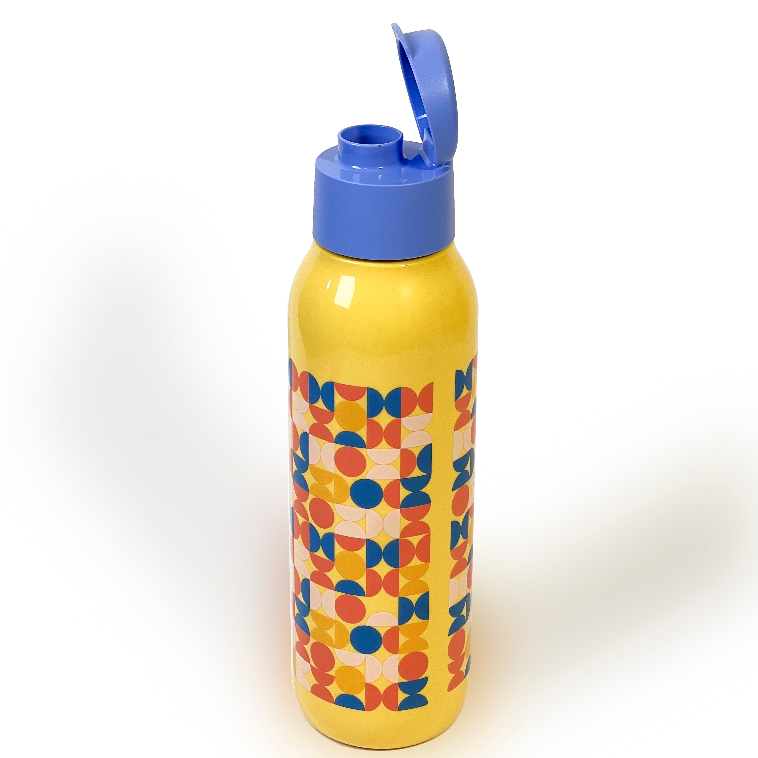 750 ml fancy bottle - geometric design