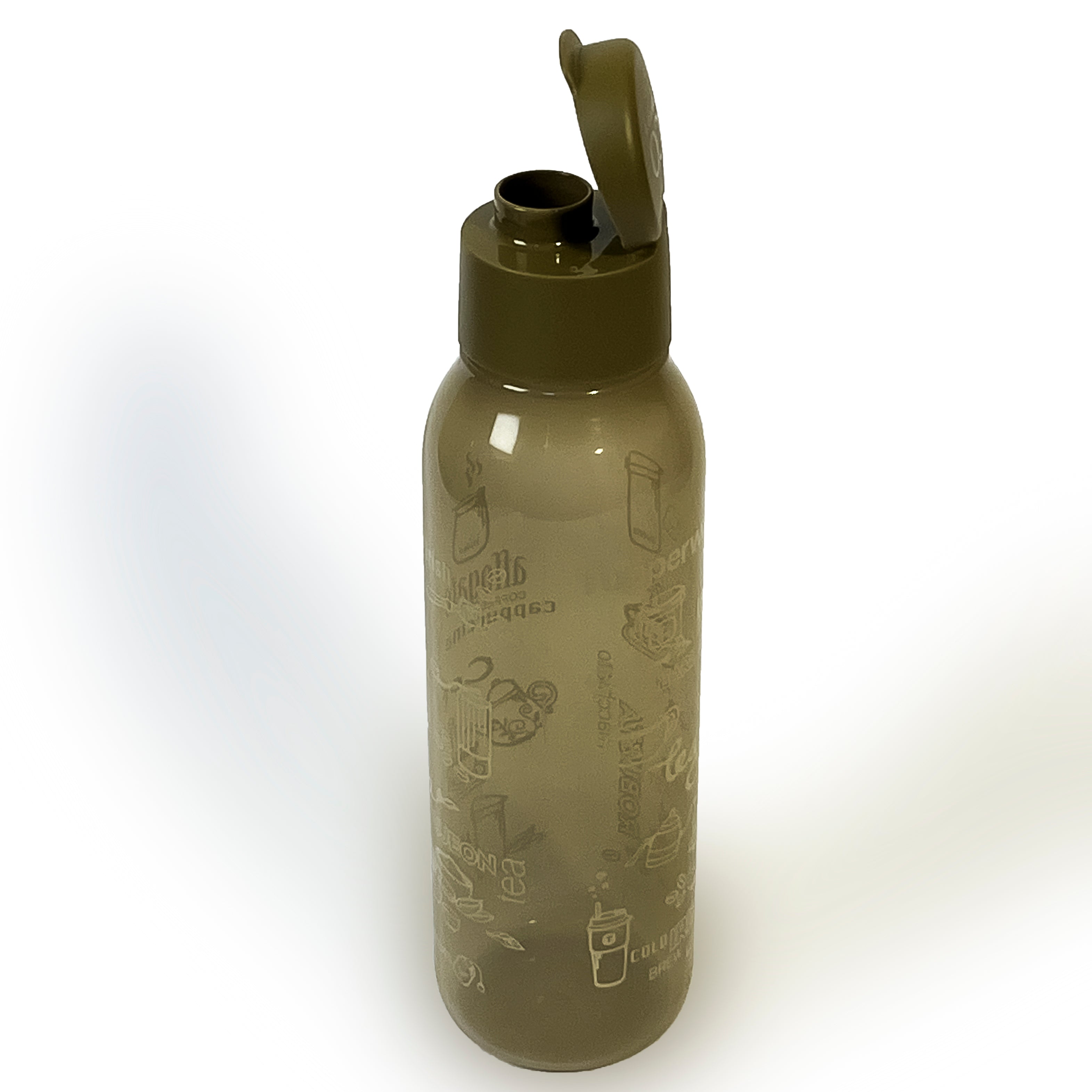 750 ml easy cap bottle - coffe design