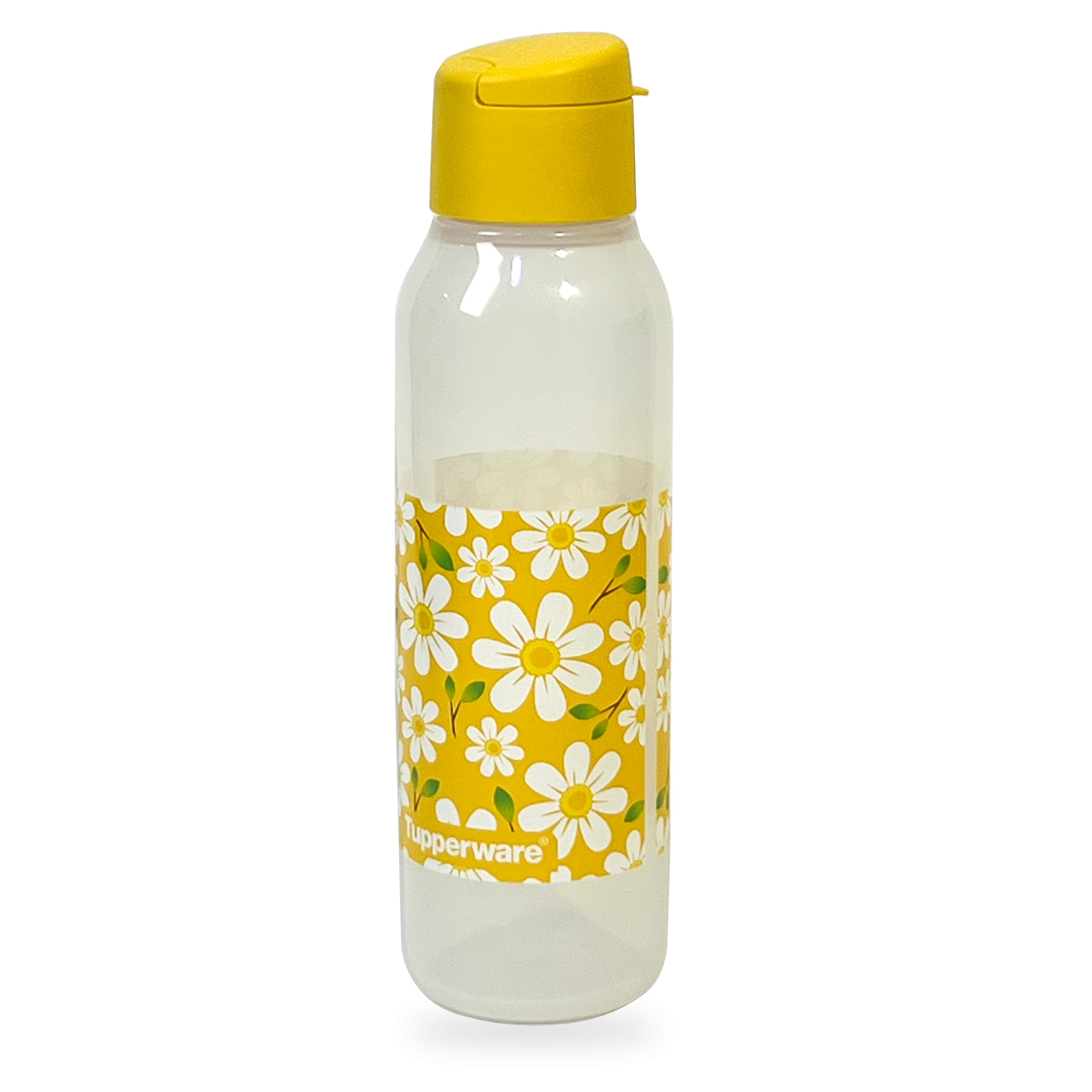 750 ml yellow flowers bottle